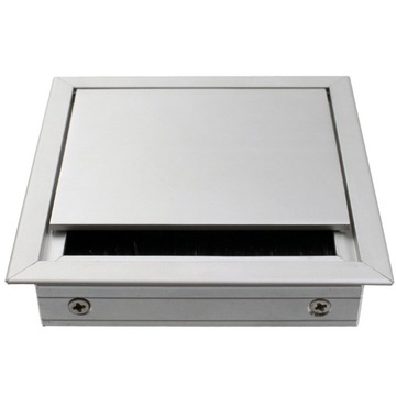 Przepust kablowy przelotka ALUMINIUM cichy domyk