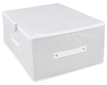 ОРГАНАЙЗЕР-КОРОБКА-КОНТЕЙНЕР НА ЖЕСТКОЙ МОЛНИИ ДЛЯ ХРАНЕНИЯ ОДЕЖДЫ 45x35x20