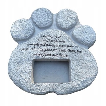 1 . Pet Memorial Kamień Nagrobek Kot Slot