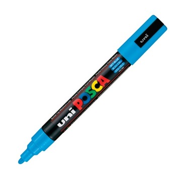 Marker UNI POSCA PC-5M BŁĘKITNY (48)