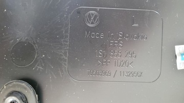 KONZOLA KOKPIT DESKA SKODA CITIGO VW UP 1S1857001R EVROPA ORIGINÁLNÍ DEMONTÁŽ