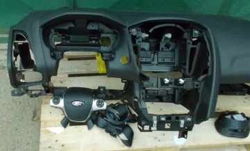 FORD FOCUS MK3 ПЕРЕДНЯЯ ПАНЕЛЬ КОНСОЛЬ ПОДУШКА БЕЗОПАСНОСТИ ЕС РЕМНИ ОРИГИНАЛ