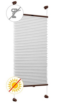 Wewnętrzna Plisa Termo Bezinwazyjna 41x230 cm