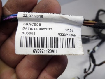 FABIA III SVAZEK INSTALACE DVEŘE LEVÝ PŘEDNÍ 14-