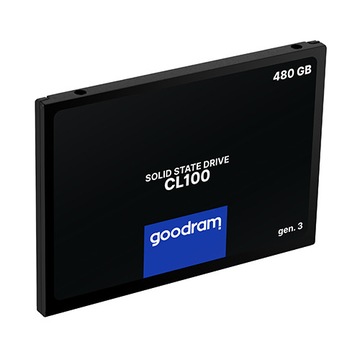 Твердотельный накопитель GOODRAM CL100 Gen. 3, 2,5 дюйма, SATA III, 480 ГБ