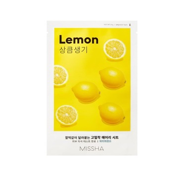 Missha Maseczka w Płachcie Airy Fit Sheet Mask Lemon 19g