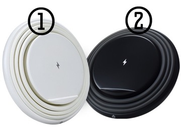 Беспроводное индуктивное зарядное устройство USB-C СКЛАДНОЕ С RGB-ЛАМПОЙ ДЛЯ ТЕЛЕФОНА