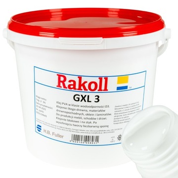 Klej RAKOLL GXL-3 5kg do drewna wodoodporny D3 MDF OSB do fornirów prasy