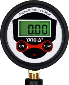 Пистолет для подкачки колес 8 бар LCD YATO YT-23702