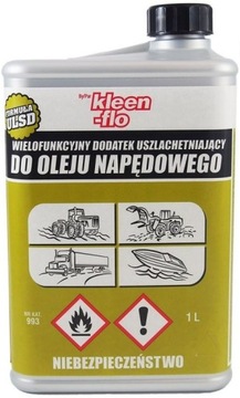 KLEEN-FLO DIESEL DODATEK DO OLEJU NAPĘDOWEGO DEPRESATOR DO DIESLA ROPY 1L