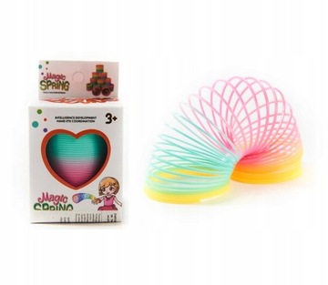 KOLOROWA SPRĘŻYNKA MAGICZNA SPRĘŻYNA MAGIC SPRING