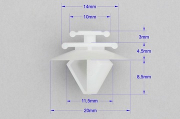 10x ОКОННЫЙ ЗАЖИМ DUCATO JUMPER BOXER