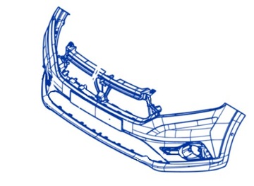 Zderzak przedni Dacia Logan III, Sandero III
