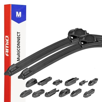 ПЕРЕДНИЕ ДВОРНИКИ, ПЛОСКИЕ FIAT STILO 550 480 ММ