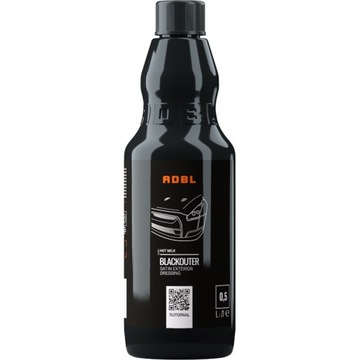 ADBL BLACKOUTER 0,5 L CZERNIDŁO DRESSING DO PLASTIKÓW ZEWNĘTRZNYCH ODNAWIA