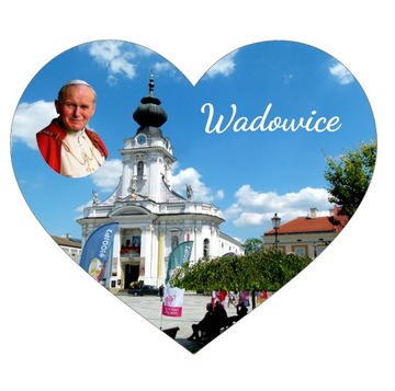 MAGNES BAZYLIKA ONMP WADOWICE PAPIEŻ JPII SERCE
