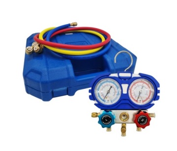 Вакуумный насос SPV115 + манометры R32, R410A, R404A, R449A