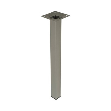 Noga meblowa kwadratowa 30cm Szara