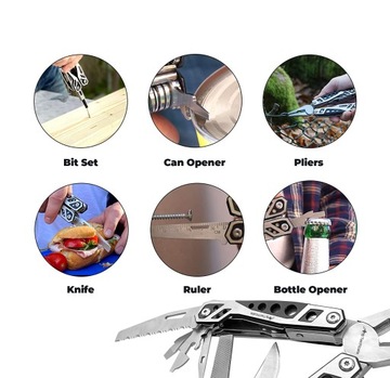 MULTITOOL 20в1 Многофункциональный инструмент Карманный нож 1