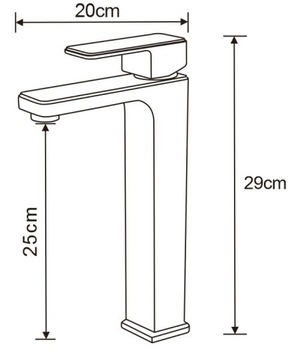 MEXEN CETUS BATERIA UMYWALKOWA MOSIĄDZ CHROM
