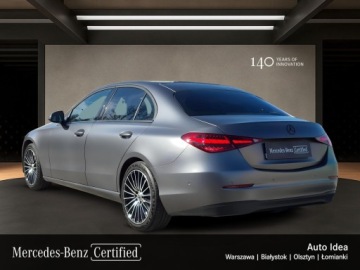 Mercedes Klasa C W206 Limuzyna 1.5 180 170KM 2021 Mercedes-Benz C 180 C180 / folia mat / CarPlay i A, zdjęcie 2
