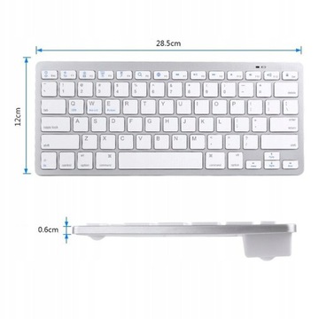 KLAWIATURA BEZPRZEWODOWA BLUETOOTH ANDROID iOS