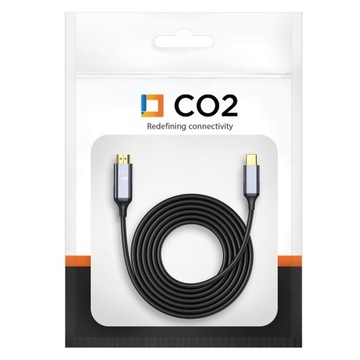КАБЕЛЬ-АДАПТЕР USB-C HDMI-концентратор USB TYP C НА HDMI MHL 4K 60 Гц 2 м