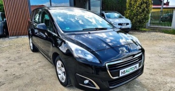 Peugeot 5008 I Minivan Facelifting 1.6 VTi 120KM 2014 Peugeot 5008 BENZYNA PANORAMA SKORA lift nawigacja super okazja, zdjęcie 4