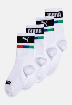 Skarpetki dziecięce białe Puma 4-Pack