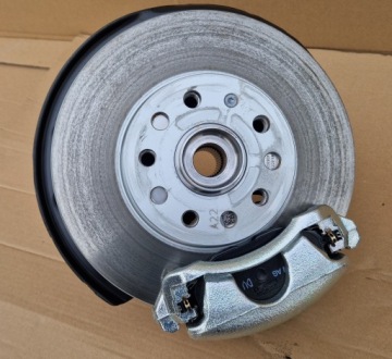 Achsschenkel Radnabe Radlager Bremssattel Bremse Sattel Bremsscheibe GOLF 8 VIII 1.5 TSI neu komplett 2024 ROK links | thumb 1