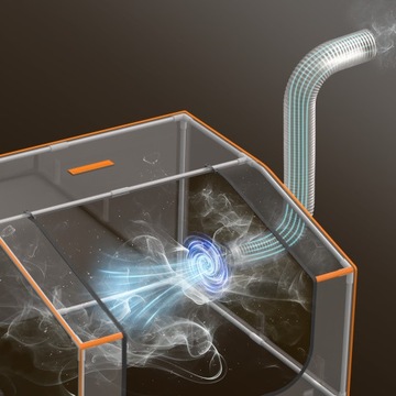 Корпус для лазерной гравировки 950x930x460 мм Mecpow FC2