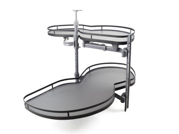 CARGO CORNER MAGIC NERKA 800 MM Z DOCIĄGIEM i HAMULCEM ANTRACYT AMIX ACCESS