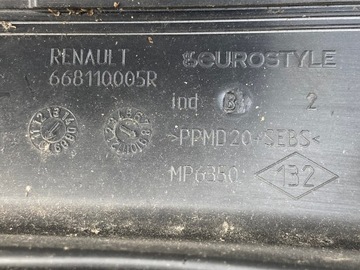 КОМПЛЕКТ ВЕРХНЕГО НИЖНЕГО ОКНА RENAULT SCENIC III