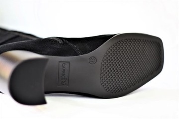 CAPRICE 25516-27 ЧЕРНЫЕ ЗАМШЕВЫЕ БОТИНКИ Размер 41