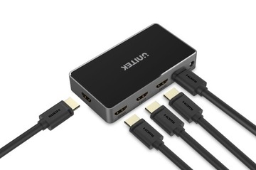 HDMI 1.4b 5 IN-1 OUT 4K Переключатель сигналов Unitek