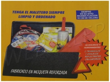 СУМКА-ОРГАНИЗАТОР TRUNK TRUNK КЛЕЙКА ДЛЯ аксессуаров Футляр для аксессуаров на липучке