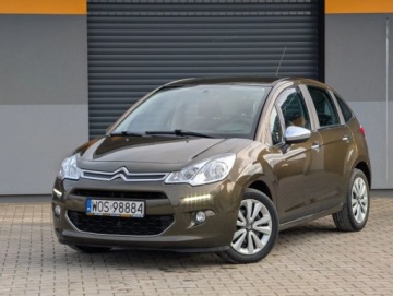 Citroen C3 II Hatchback facelifting 1.2 VTi 82KM 2014 Citroen C3 Exclusive Klima Welur Serwis Gwarancja 1.2 Benzyna 82KM, zdjęcie 4