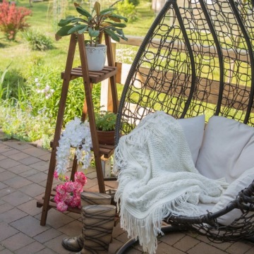 ДЕРЕВЯННАЯ ПОДСТАВКА ДЛЯ ЦВЕТОВ ЛЕСТНИЦА КОРИЧНЕВАЯ ПОДСТАВКА ДЛЯ ЦВЕТОВ