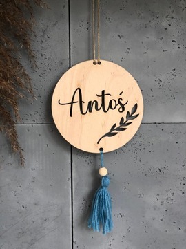 Образцы именных табличек из дерева