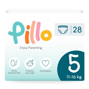 Трусики-підгузки Pillo Штани Розмір 5 (11-16 кг) - 28 шт.
