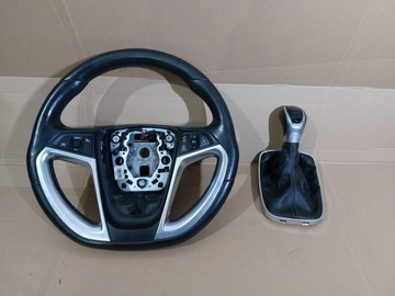 Kierownica skóra Opel Insignia A OPC gałka zmiany biegów mieszek