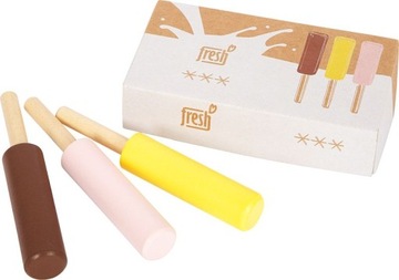 Zabawkowy zestaw lodów drewnianych Fresh SmallFoot