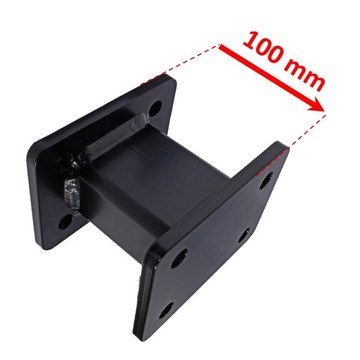 РАССТОЯНИЕ БУКСИРОВОЧНОГО КРЮКА 83x56 мм (+100 мм) + ВИНТЫ