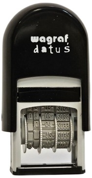 DATUŚ WAGRAF Штамп даты DATE SYSTEM цифровой ДД-ММ-ГГГГ цвет РОЗОВЫЙ