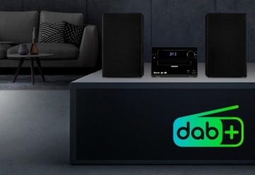 ЦИФРОВАЯ МИКРО СИСТЕМА DAB+ MD44484 CD/MP3 FM BLUETOOTH 2X15 Вт RMS ПУЛЬТ ДУ USB