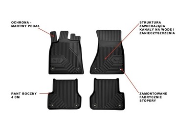 коврики резиновые RENAULT Laguna III 07-15 (4 шт)