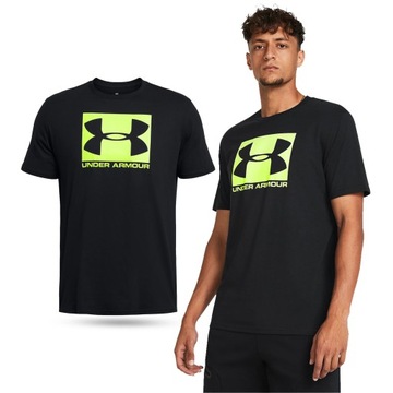 KOSZULKA MĘSKA UNDER ARMOUR T-SHIRT BAWEŁNA SZYBKOSCHNĄCA 1329581-004