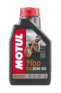 syntetyczny Olej Silnikowy MOTUL 7100 4T 20W50 4L