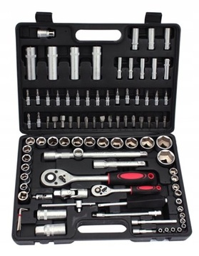 НАБОР АВТОМОБИЛЬНЫХ ТОРЦЕВЫХ КЛЮЧЕЙ, 94 ЭЛЕМЕНТА