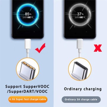 КАБЕЛЬ USB-C USB тип C Realme SuperDart/Dart — 6,5 А, 65 Вт
